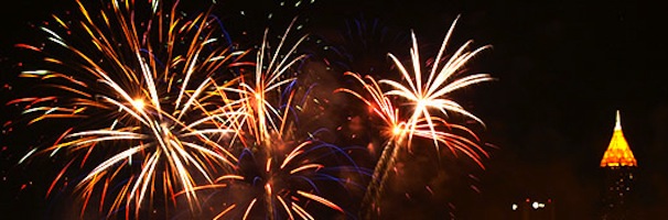 centennial olympic park fireworks show