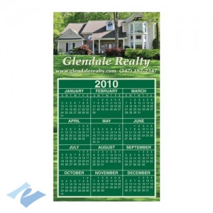 A fixture in the real estate markets, the promotional magnetic calendar can be found on many a refrigerator at the start of the New Year!